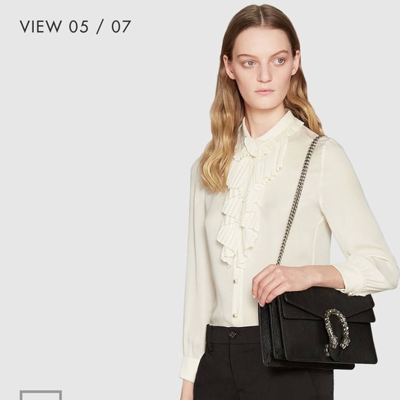 Gucci Dionysus Small in Black leather - Picture 8 of 8